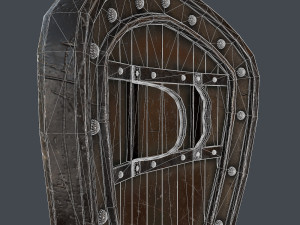 fantasy shield 6 3D Model