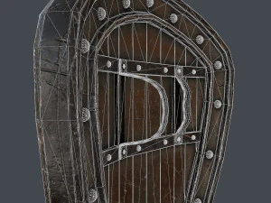 fantasy shield 6 3D Model