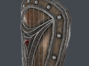fantasy shield 6 3D Model