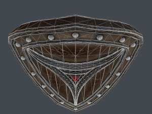 fantasy shield 6 3D Model