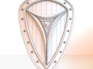 fantasy shield 6 3D Model