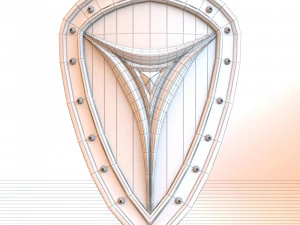 fantasy shield 6 3D Model