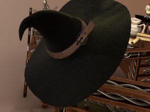 medieval table Model 3D