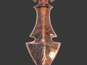 fantasy sword 22 Model 3D