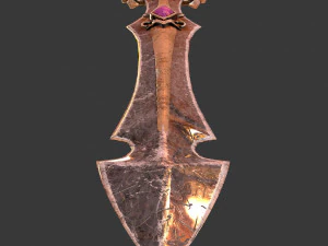 fantasy sword 22 3D Model