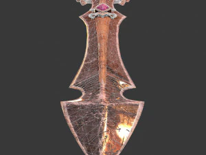 fantasy sword 22 3D Model