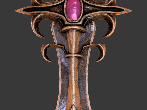fantasy sword 22 Model 3D