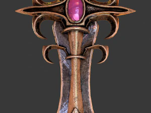fantasy sword 22 3D Model