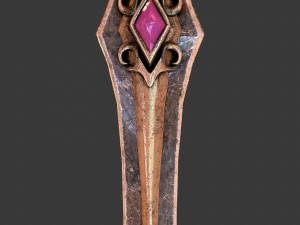 fantasy sword 22 Model 3D