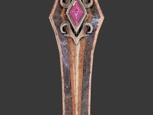fantasy sword 22 3D Model