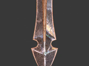 fantasy sword 22 3D Model