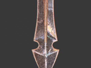 fantasy sword 22 Model 3D