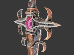 fantasy sword 22 Model 3D