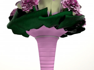 bouquet of brides Modelo 3D