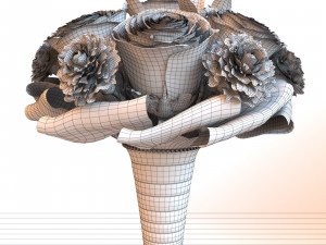 bouquet of brides Modelo 3D