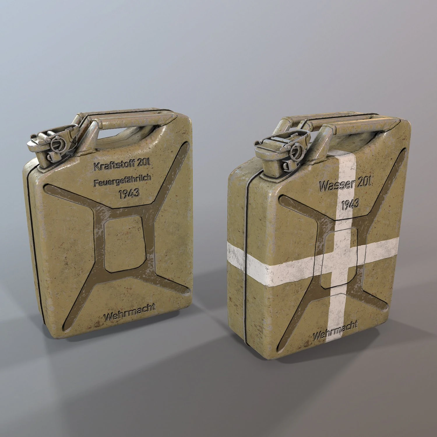 jerry can 3D Model .c4d .max .obj .3ds .fbx .stl .blend 