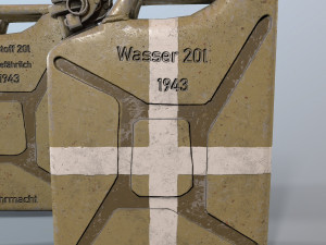 jerry can 3D Model