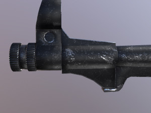submachine mp 38 40 Modello 3D