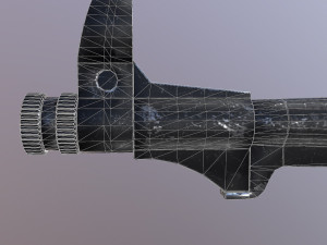 submachine mp 38 40 Modello 3D
