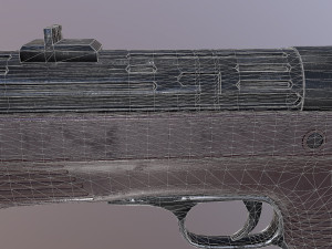 submachine mp 38 40 Modello 3D