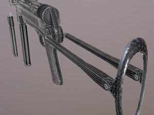 subm&aacute;quina mp 38 40 Modelo 3D