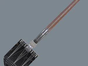 german sapper shovel ww2 3D Model