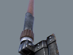 german sapper shovel ww2 3D Model