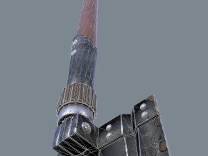 german sapper shovel ww2 3D Model