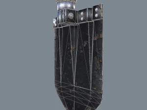 german sapper shovel ww2 3D Model