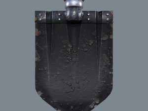 german sapper shovel ww2 Model 3D