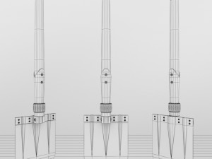 german sapper shovel ww2 Model 3D