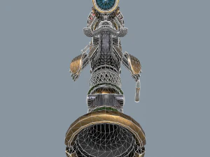 fantasy rifle 1 3D Model