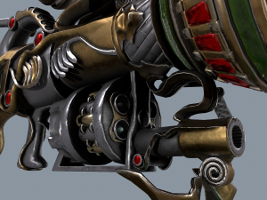 fantasy rifle 1 Modelo 3D
