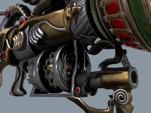 fantasy rifle 1 3D Model