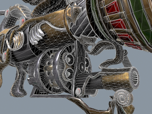 fantasy rifle 1 Modelo 3D