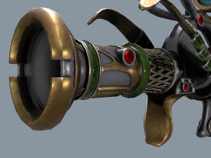 fantasy rifle 1 3D Model