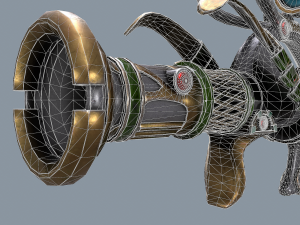 fantasy rifle 1 Modelo 3D