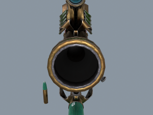 fantasy rifle 1 Modelo 3D