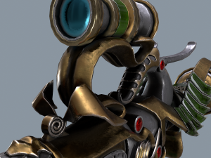 fantasy rifle 1 Modelo 3D