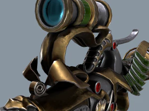 fantasy rifle 1 3D Model