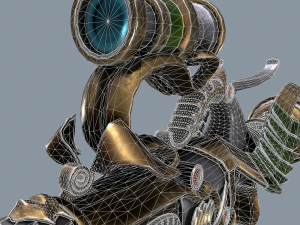 fantasy rifle 1 Modelo 3D