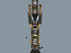 fantasy rifle 1 3D Model