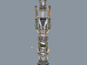 fantasy rifle 1 Modelo 3D
