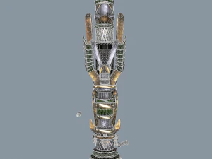 fantasy rifle 1 3D Model