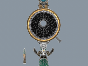 fantasy rifle 1 Modelo 3D