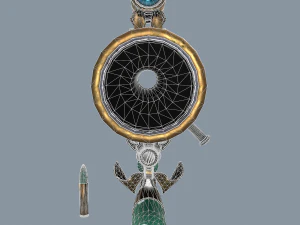 fantasy rifle 1 3D Model