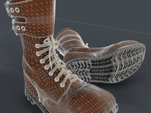 army boots legion 3D Модель