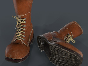 army boots legion 3D Модель