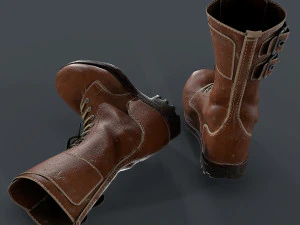 army boots legion 3D Model