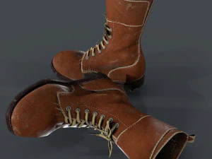 army boots legion 3D Model